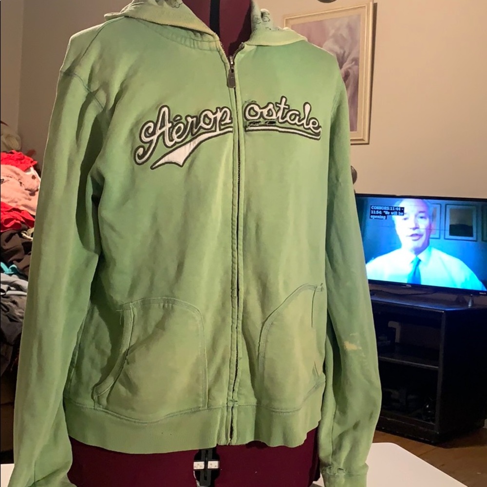 XL Aeropostale zip up sweater